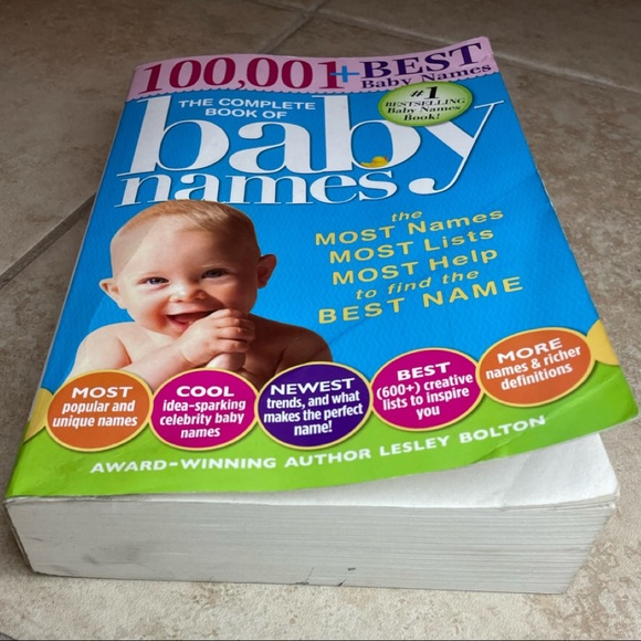 Sale 3 for $12 - The Complete Book of Baby Names: The Most Names (100,001+) - Picture 4 of 8